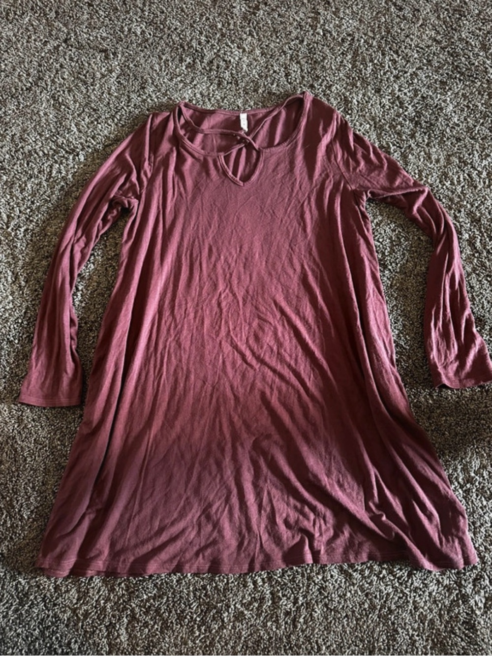 mts Dusty Rose Long Sleeve Tunic